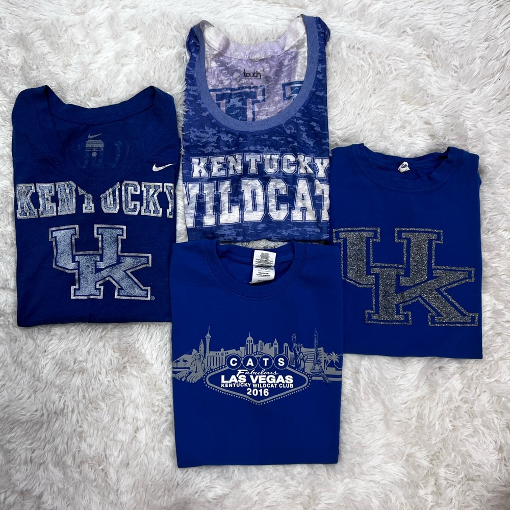 Set of 4 University of Kentucky tees